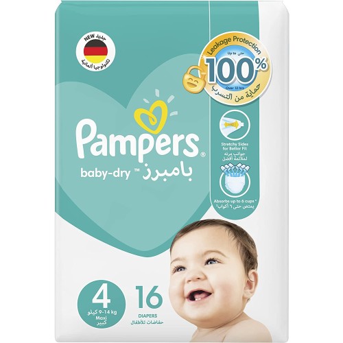 PAMPERS DIAPERS NO.4 (16D)